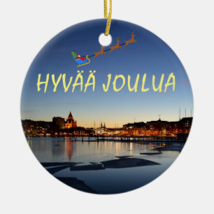 Helsinki Vacation Christmas Ornament