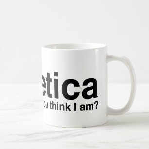 Helvectica01 Coffee Mug