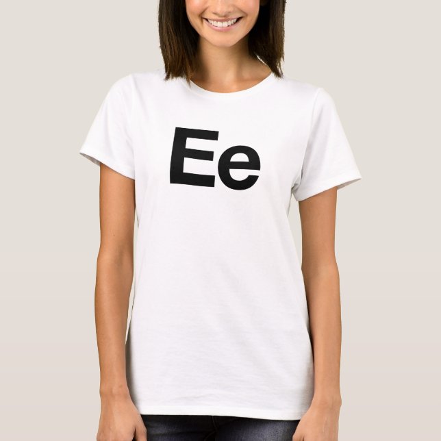 Helvetica Ee T-Shirt (Front)