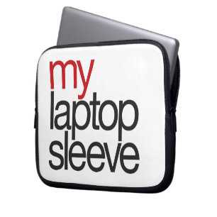 Helvetica Laptop Sleeve