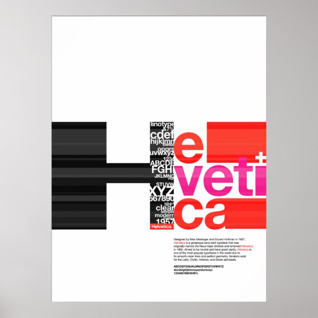 HELVETICA Poster (Front)