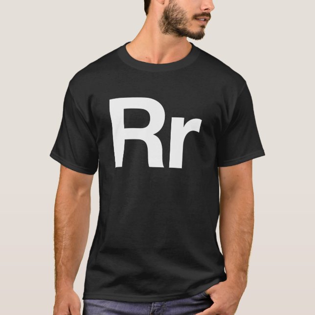 Helvetica Rr T-Shirt (Front)