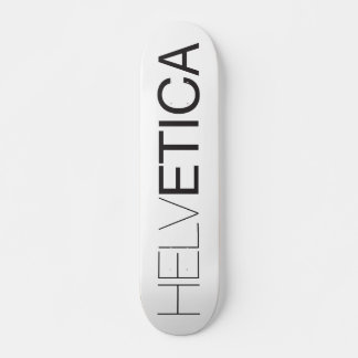 Helvetica Skateboard