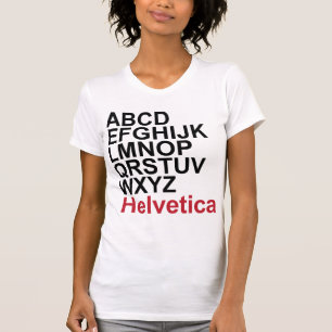 Helvetica T-Shirt - Customised