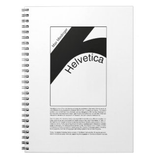 Helvetica Typography | Demo Design Notebook