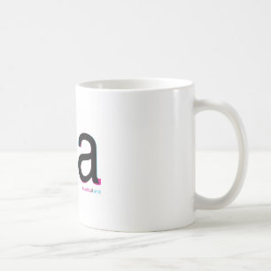 helvetica vs arial tea coffee mug