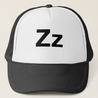 Helvetica Zz Trucker Hat