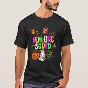 Hem Onc Squad Nurse Halloween Ghost PEDS Hematolog T-Shirt