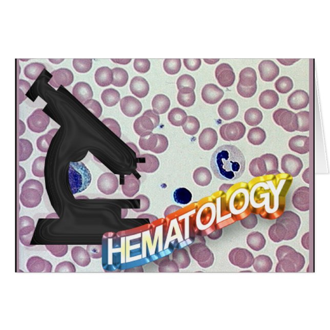 HEMATOLOGY - Medical Technology - Laboratory (Front Horizontal)