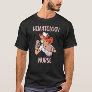Hematology Nurse Boxing Gloves Fighter T-Shirt