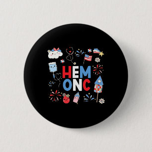 Hematology Oncology Nurse Peds Hem Onc Nurse 4th O 6 Cm Round Badge