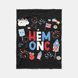 Hematology Oncology Nurse Peds Hem Onc Nurse 4th O Fleece Blanket