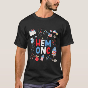 Hematology Oncology Nurse Peds Hem Onc Nurse 4th O T-Shirt
