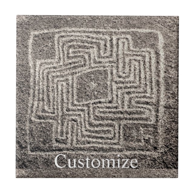 Hemet Maze Stone Thunder_Cove Ceramic Tile (Front)
