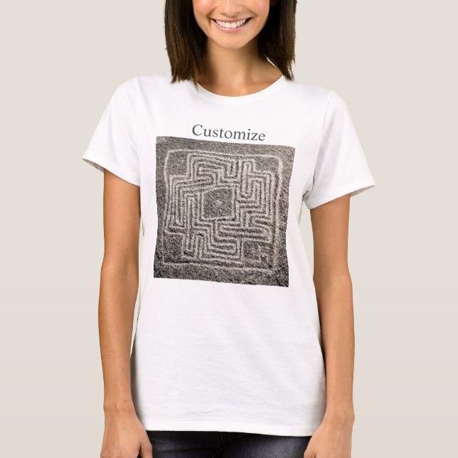 Hemet Maze Stone Thunder_Cove  T-Shirt (Front)