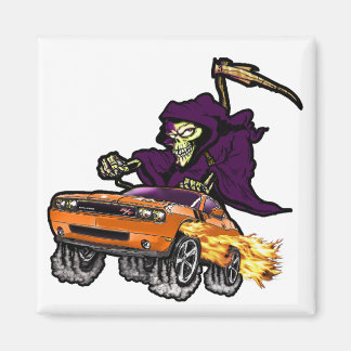 Hemi Orange Challenger R/T Magnet