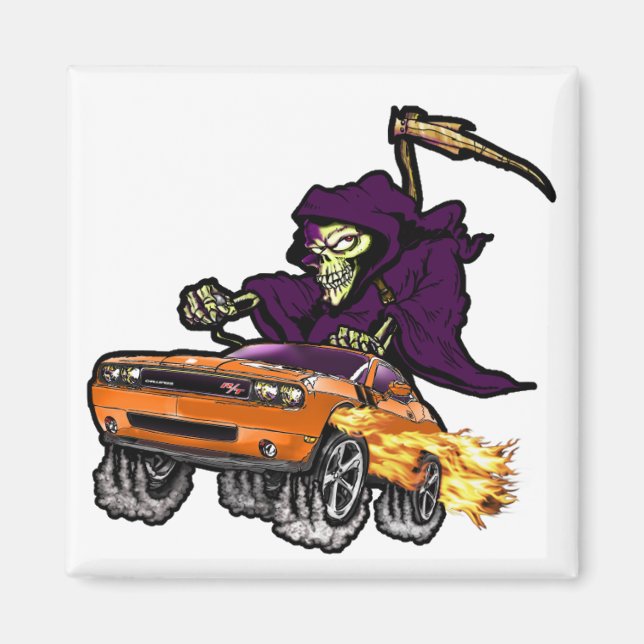 Hemi Orange Challenger R/T Magnet (Front)