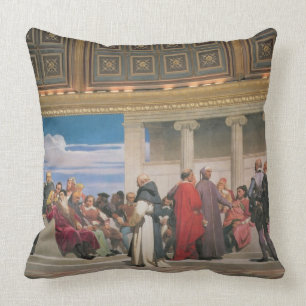 Hemicycle: Artists of All Ages, detail of the righ Cushion