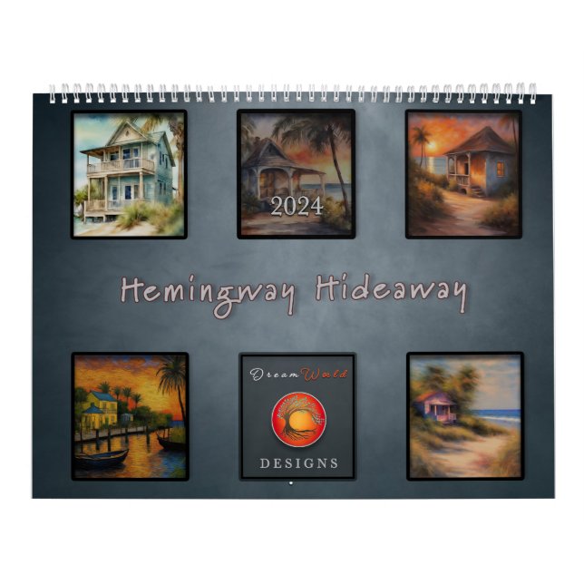 Hemingway Hideaway 2024 -  Calendar (Cover)