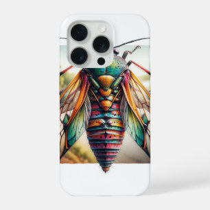 Hemipteran Insect Top View 060824IREF251 - Waterco iPhone 15 Pro Case