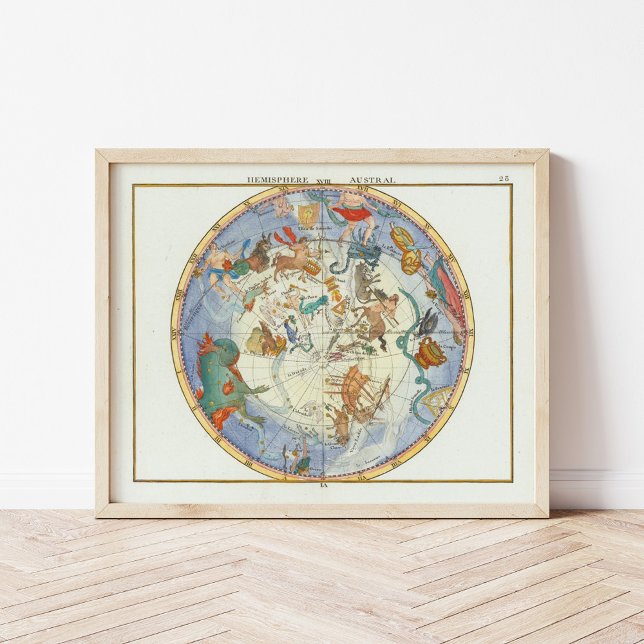 Hemisphere Austral | John Flamsteed Poster (Creator Uploaded)