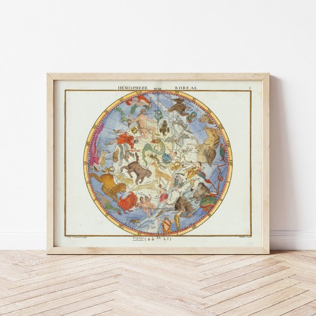 Hemisphere Boreal | John Flamsteed Poster (Creator Uploaded)