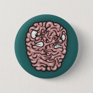 Hemispheres 6 Cm Round Badge