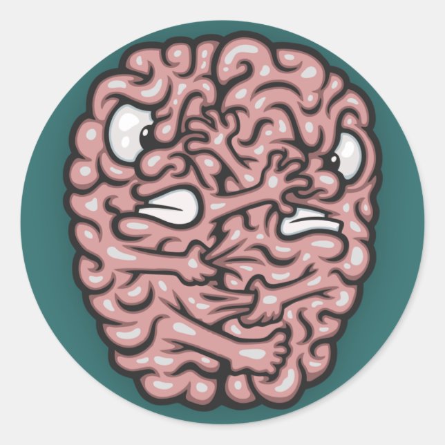 Hemispheres Classic Round Sticker (Front)