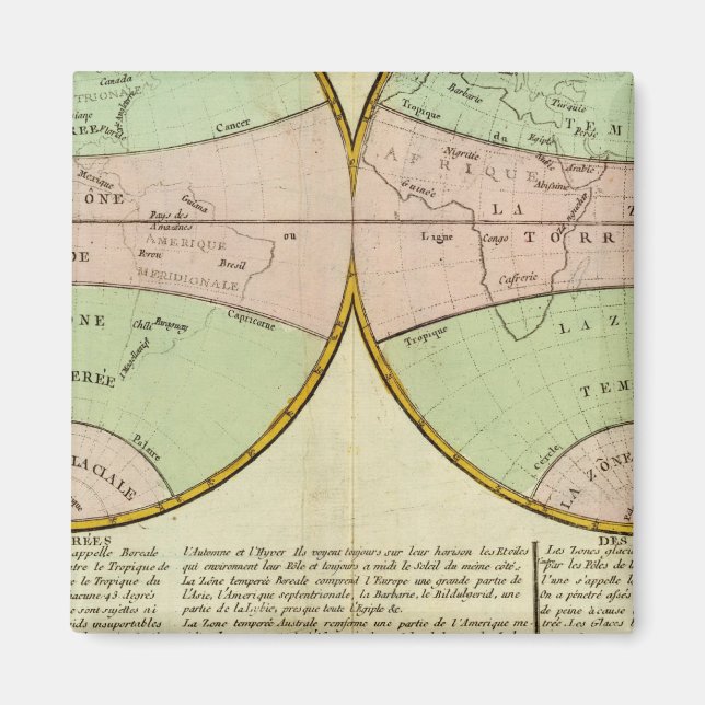 Hemispheres Magnet (Front)