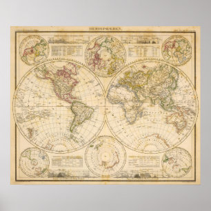 Hemispheres Poster