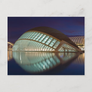 Hemispheric in Valencia Spain Postcard