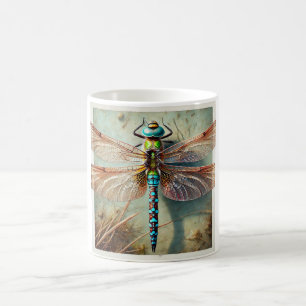 Hemistigma dragonfly 111024IREF217 - Watercolor Coffee Mug