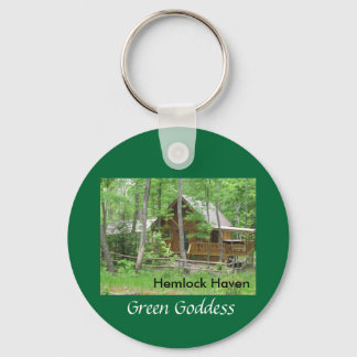 Hemlock Haven Green Goddess Key Ring
