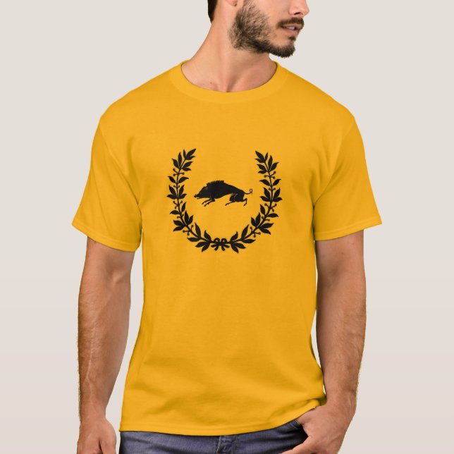 Hemmed In Like a Boar Between Arches T-Shirt (Front)