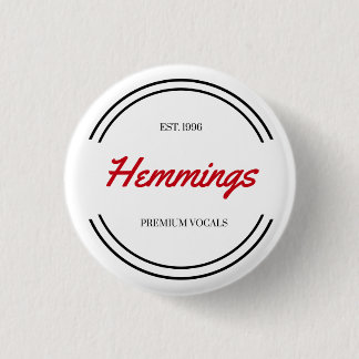 "Hemmings" 3 Cm Round Badge