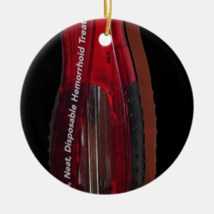 HEMORRHOID TREATMENT.jpg Ceramic Tree Decoration