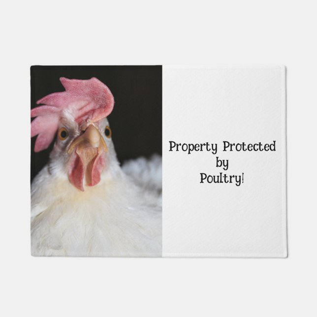 Hen Doormat (Front)