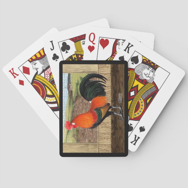 Hen House Hero Playing Cards (Back)