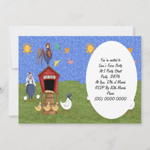 Hen House Invitation