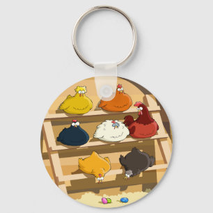 Hen House Keychain