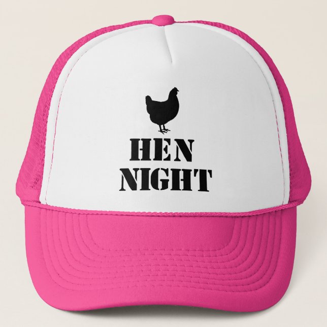 "Hen Night" hat (Front)