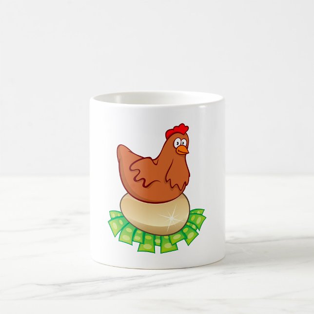 Hen On A Golden Egg Coffee Mug (Creator Uploaded)