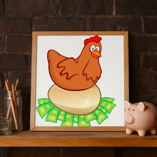 Hen On A Golden Egg Poster (Creator Uploaded)