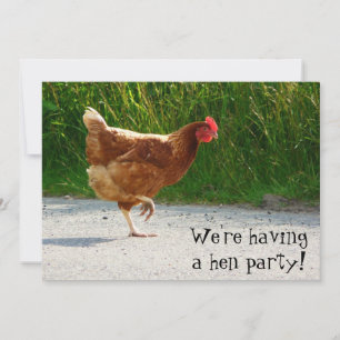 Hen Party! Invite for bachelorette celebration