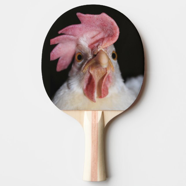 Hen Ping Pong Paddle (Front)