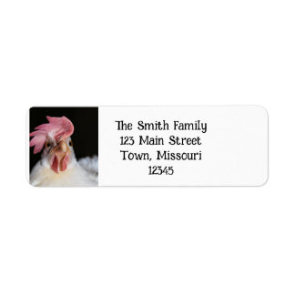 Hen Return Address Label