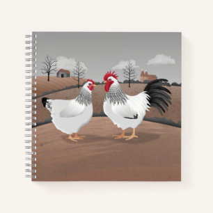 Hen & Rooster Notebook