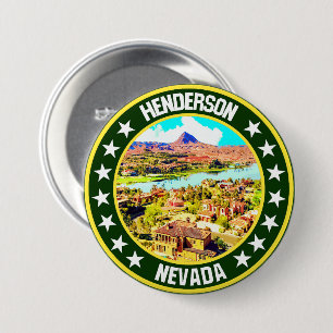 Henderson 7.5 cm round badge