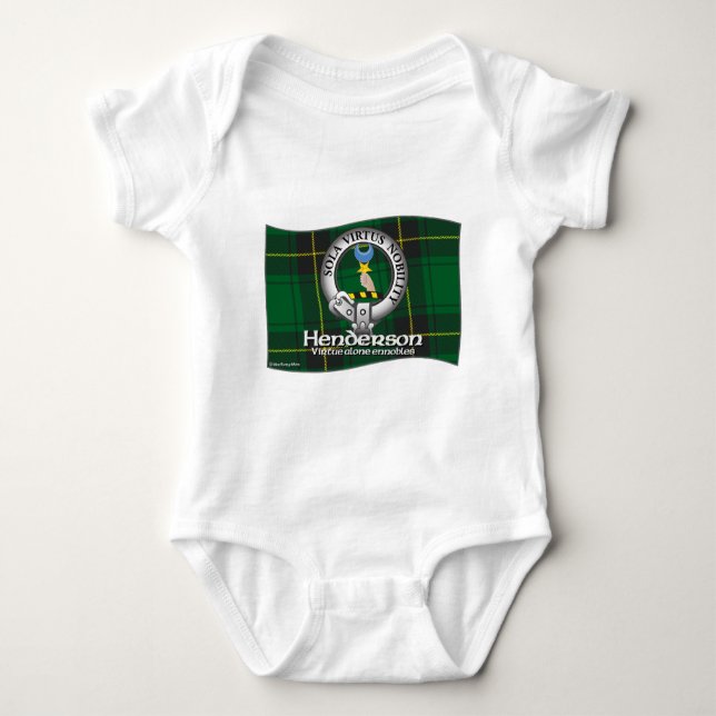 Henderson Clan Baby Bodysuit (Front)