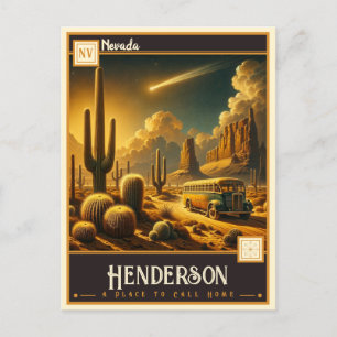 Henderson, Nevada   Vintage Postcard